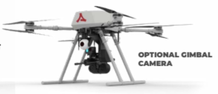 Drone with Electro-Optic Camera